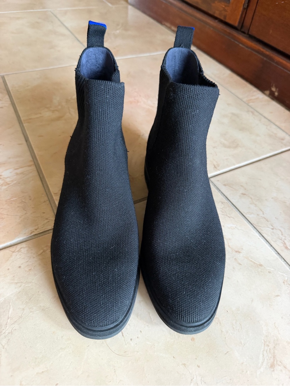 Rothys Onyx Black Women’s Lug Boot